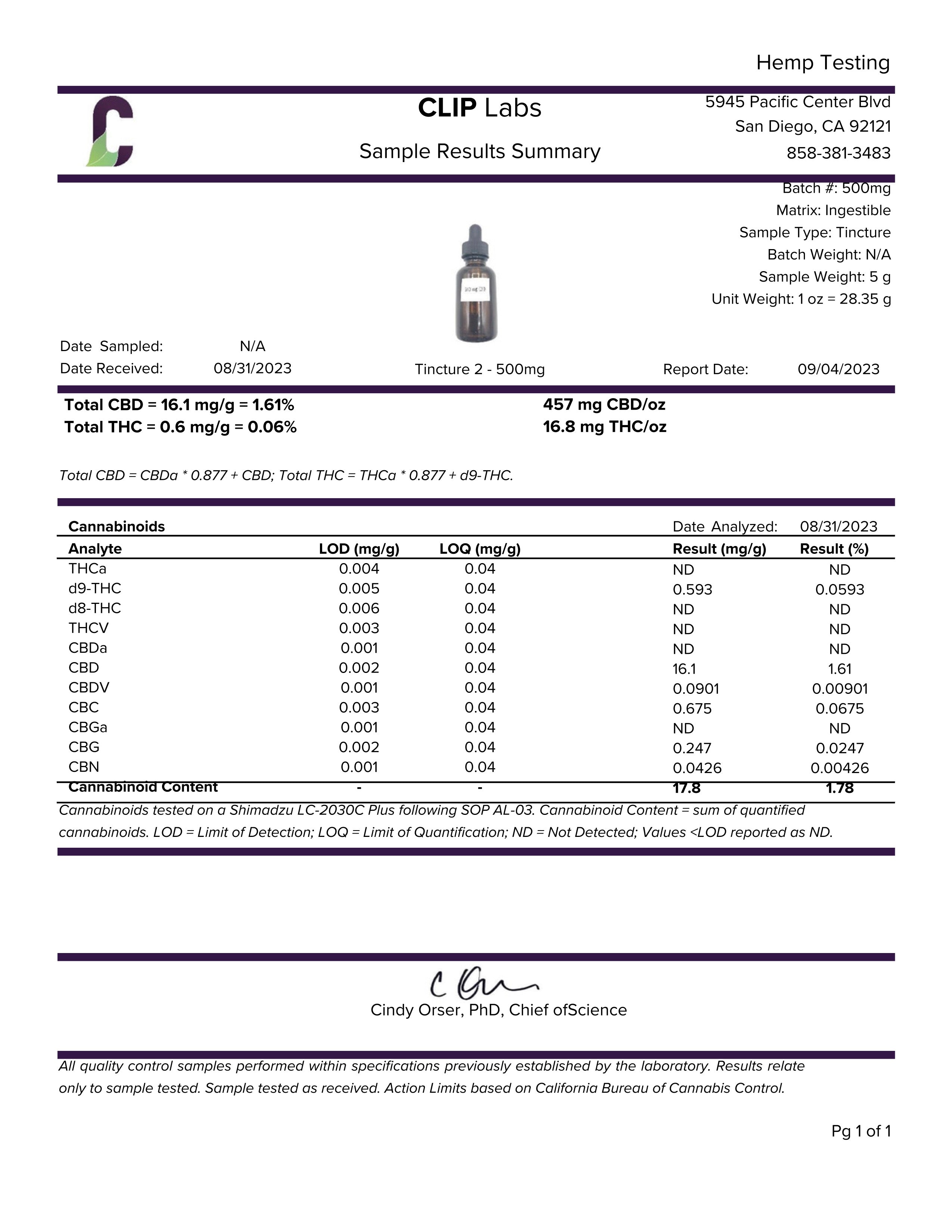 Paws CBD Pet Tincture