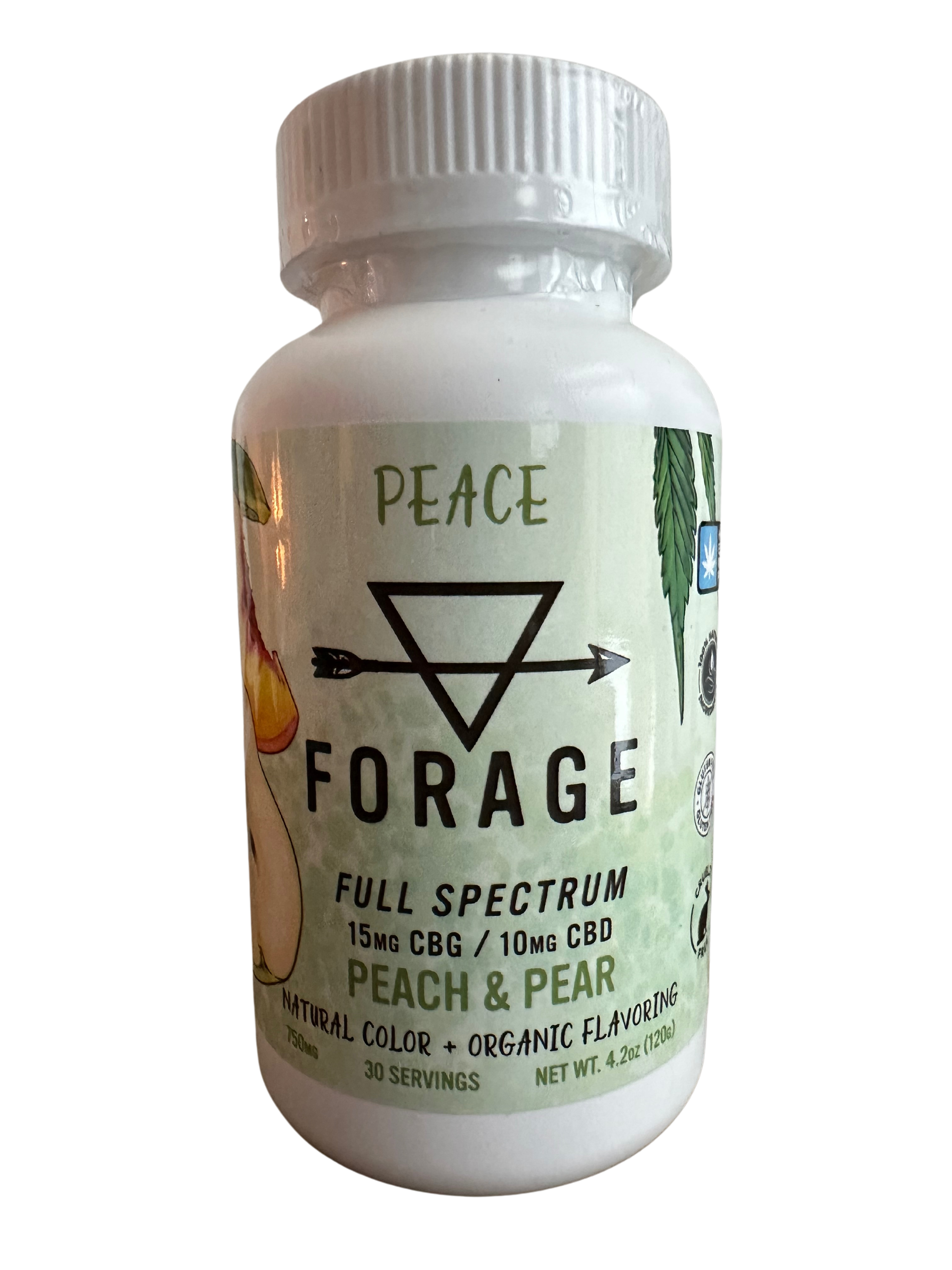 Forage CBG CBD Gummy

