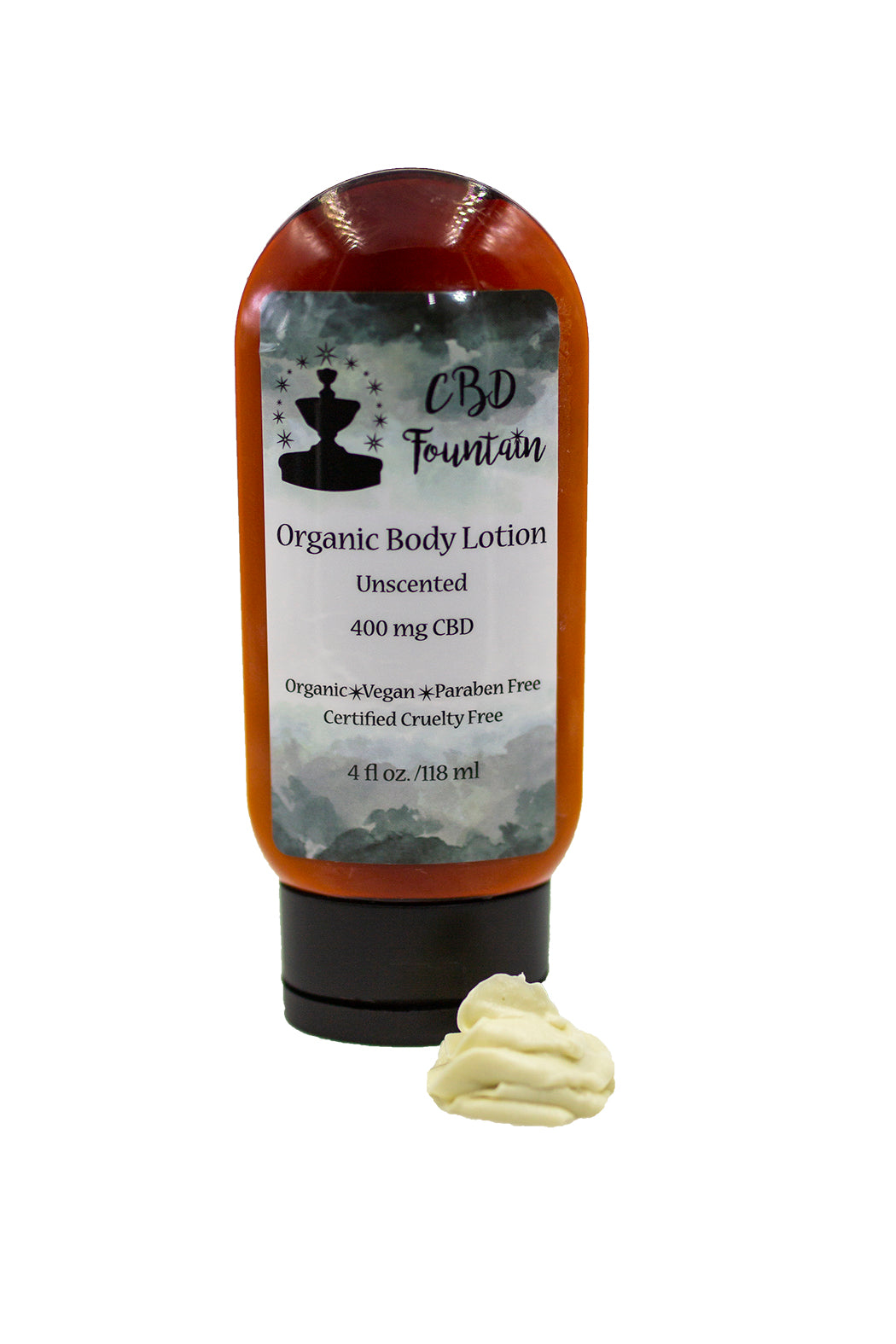 CBD infused body lotion
